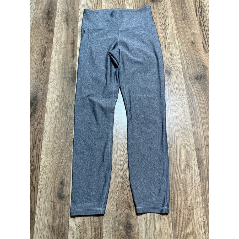 Under Armour Pants Women Size S/M Gray Leggings High Rise Ankle Compression